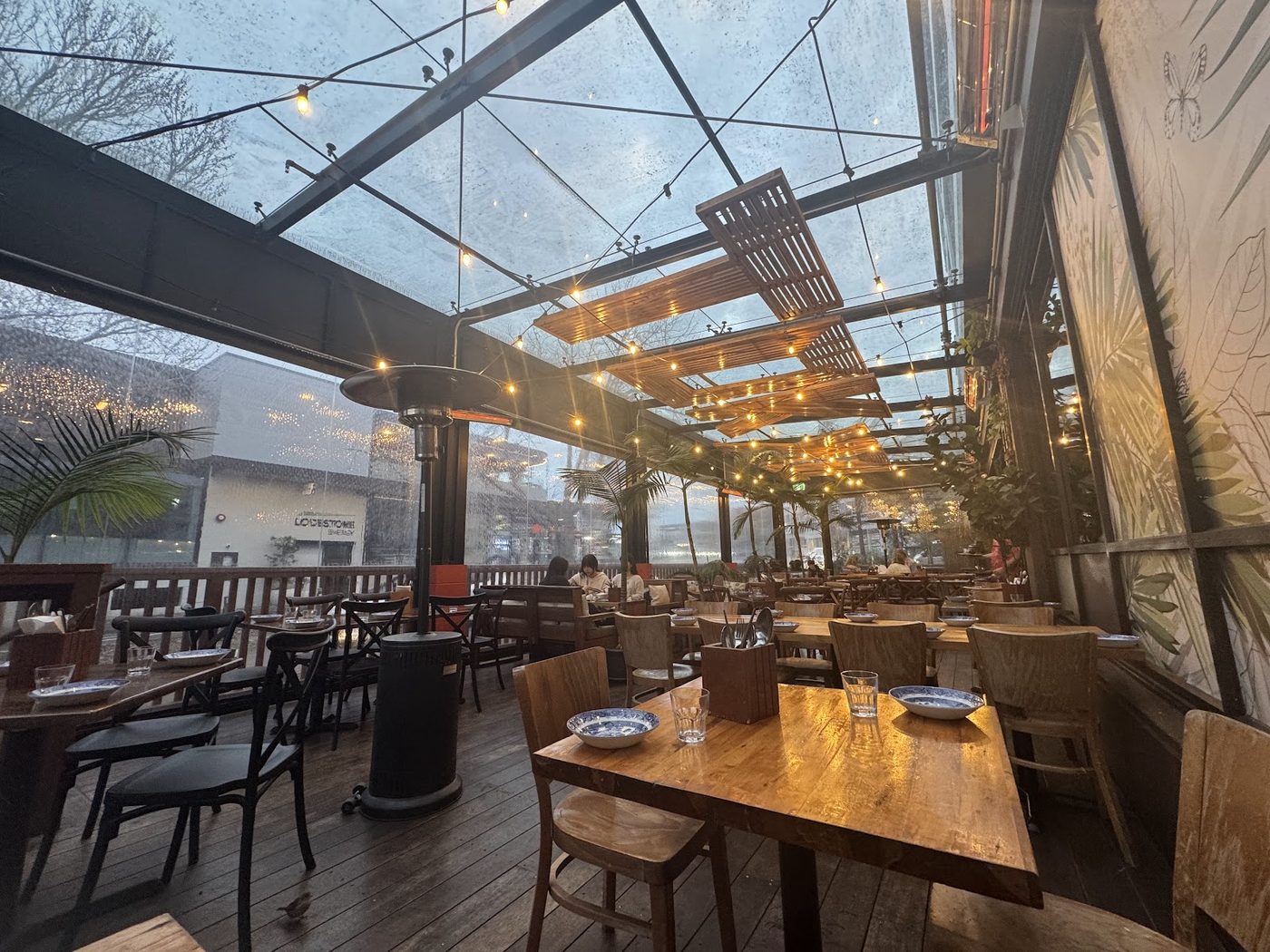 A real customer photograph from the restaurant