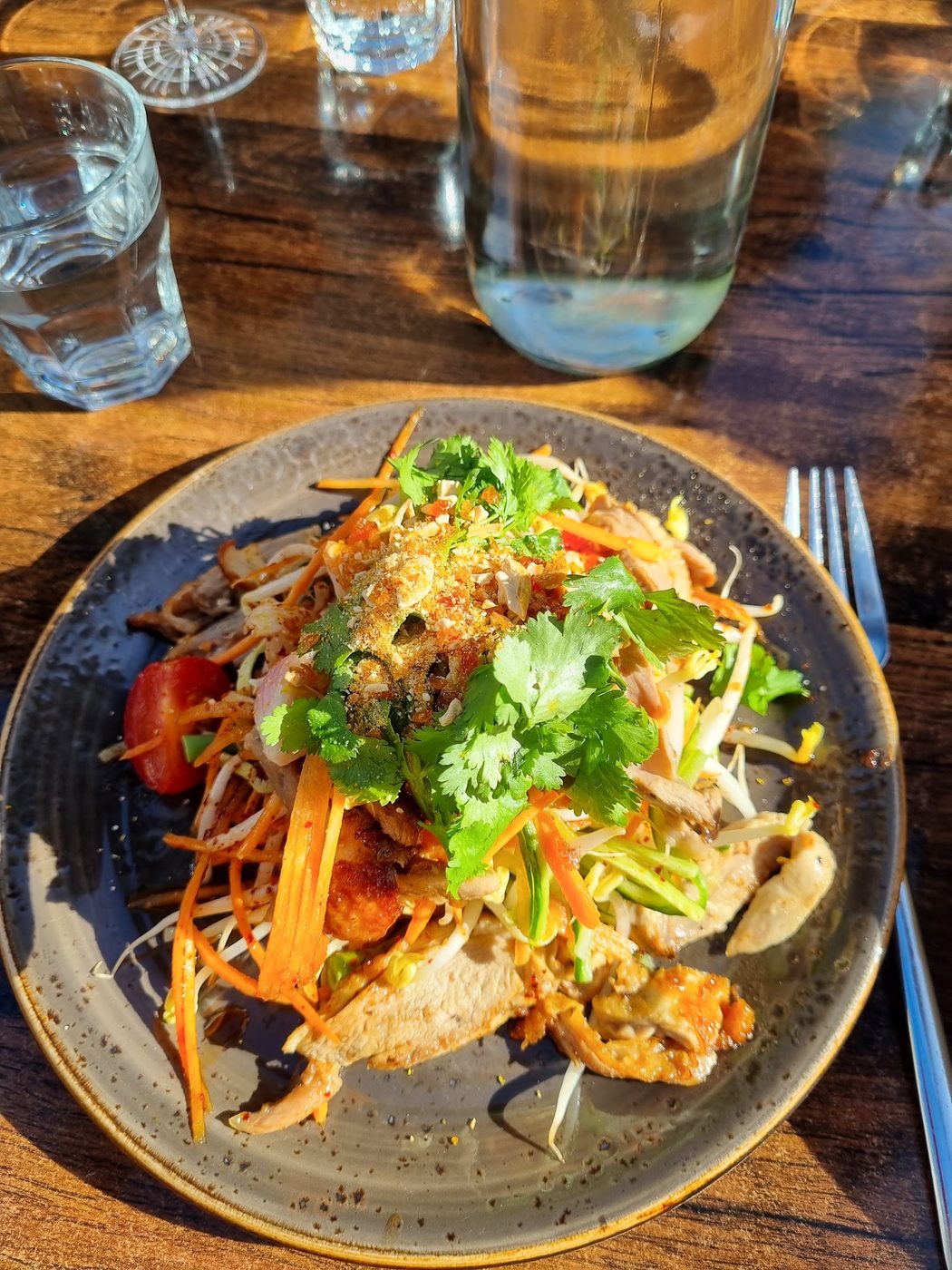 A dish from the kitchen